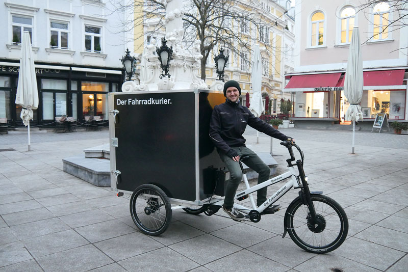 Der Fahrradkurier